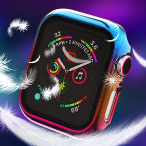 PC+Glass чехол Rainbow для Apple Watch 42mm